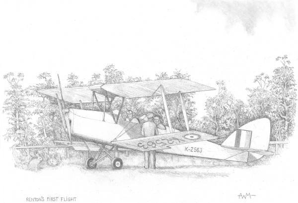 Renton's first flight